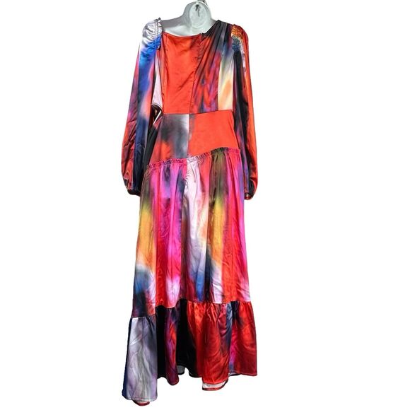 The Drop Womens Multi Asymmetrical Neck Cut-Out Dress Size XXL - Picture 3 of 13